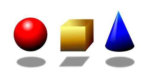 forme geometrice plutitoare